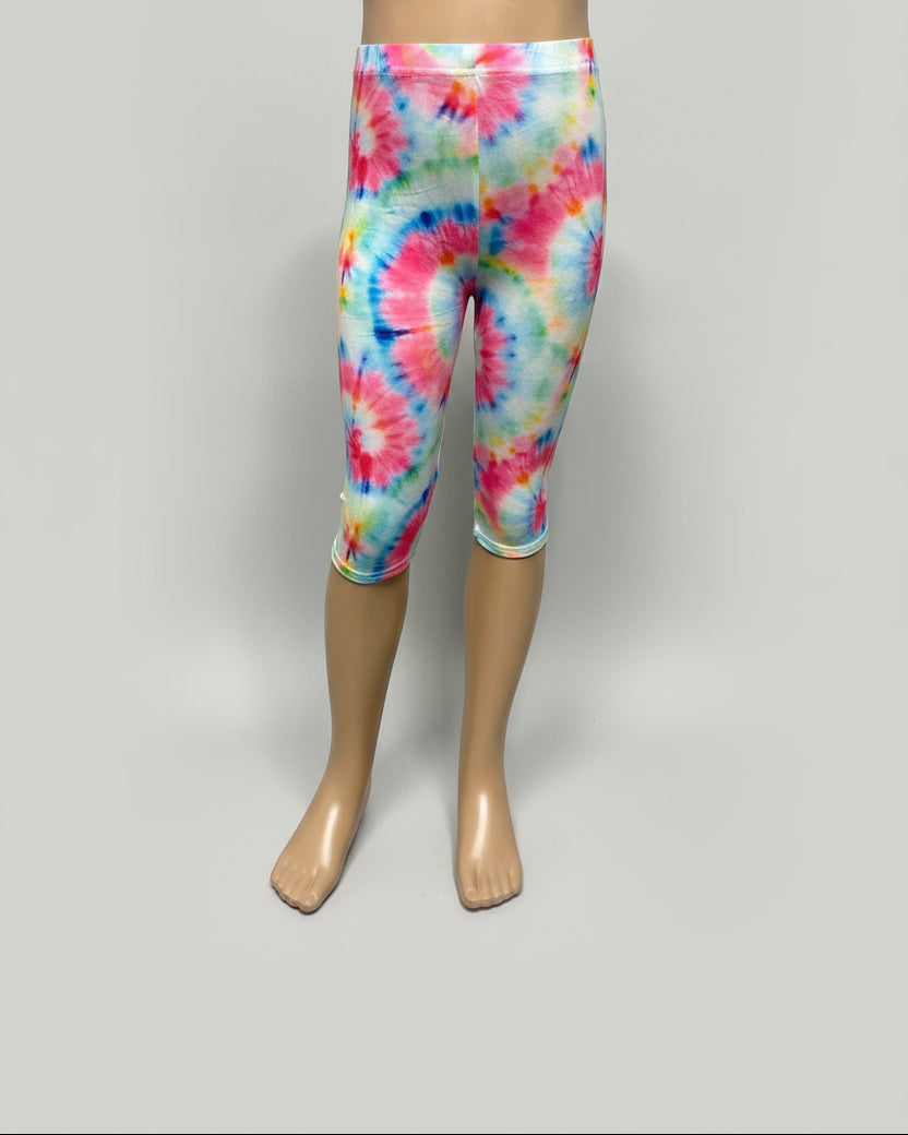 Patterned Capri leggings, choice of size & design!