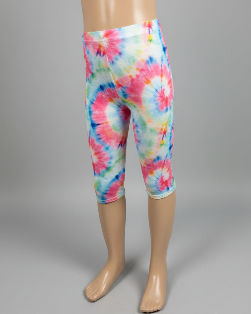 Patterned Capri leggings, choice of size & design!