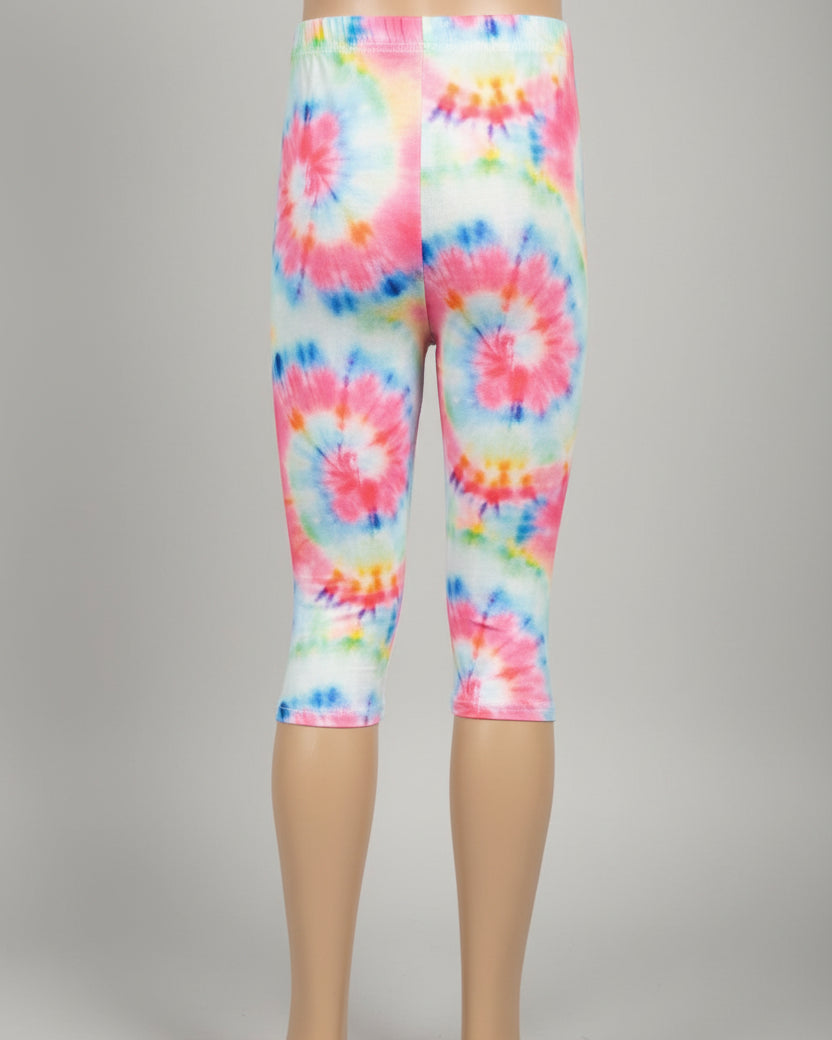 Patterned Capri leggings, choice of size & design!
