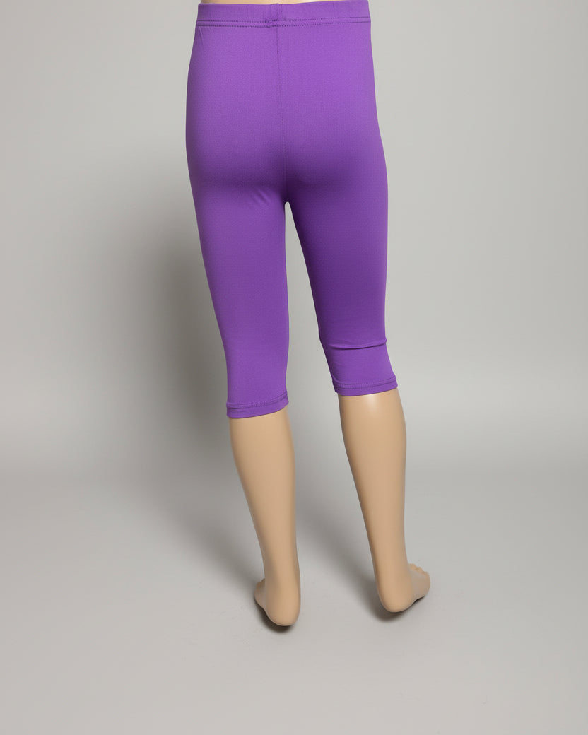 Lightweight solid colour Capri leggings, choice of colours and sizes!