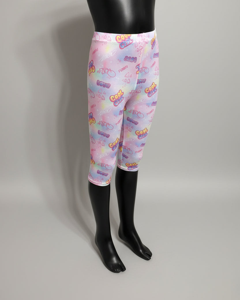 Patterned Capri leggings, choice of size & design!