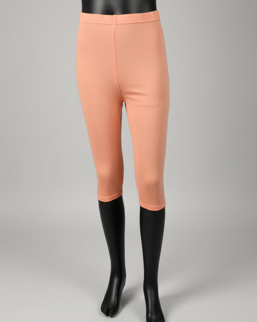 Lightweight solid colour Capri leggings, choice of colours and sizes!
