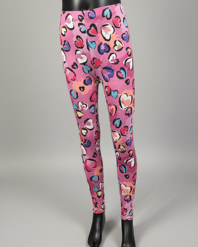 Heart design leggings