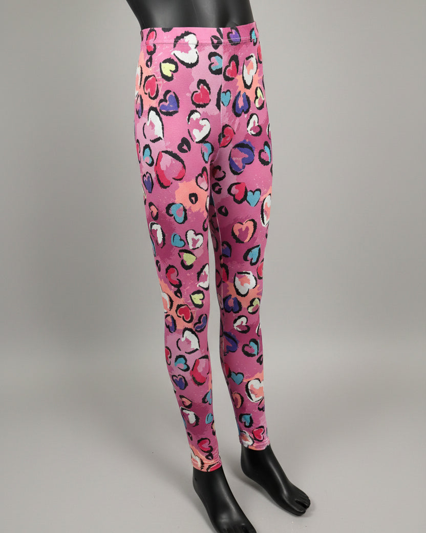 Heart design leggings