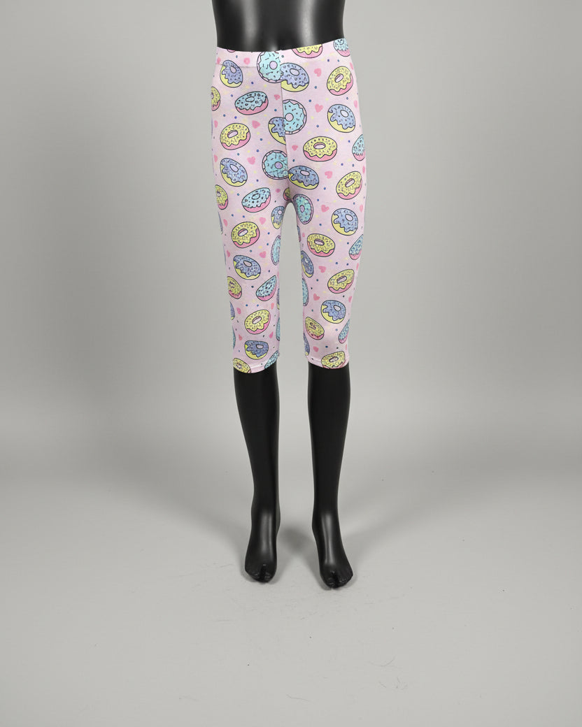 Patterned Capri leggings, choice of size & design!