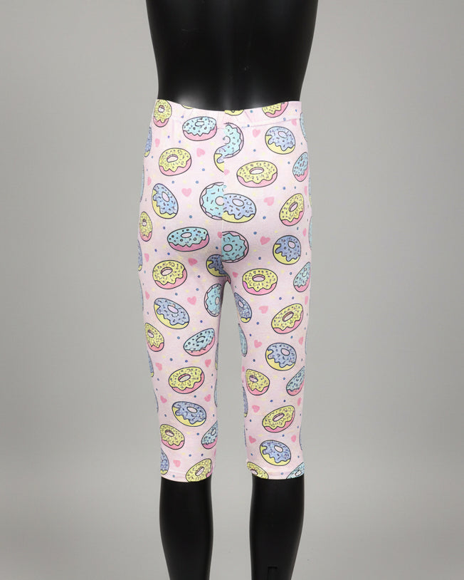 Patterned Capri leggings, choice of size & design!