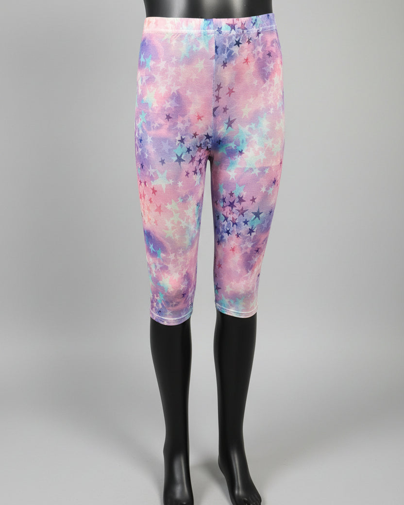 Patterned Capri leggings, choice of size & design!