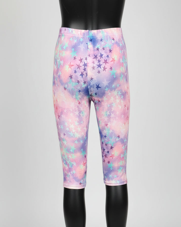 Patterned Capri leggings, choice of size & design!