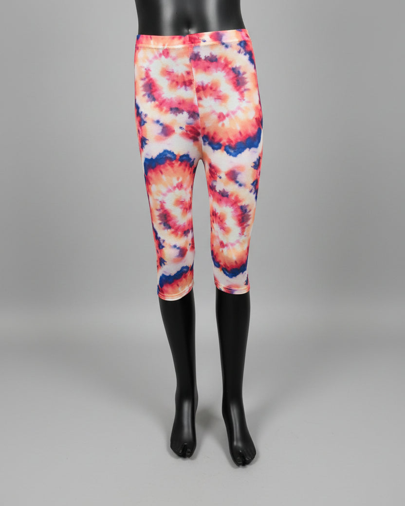 Patterned Capri leggings, choice of size & design!