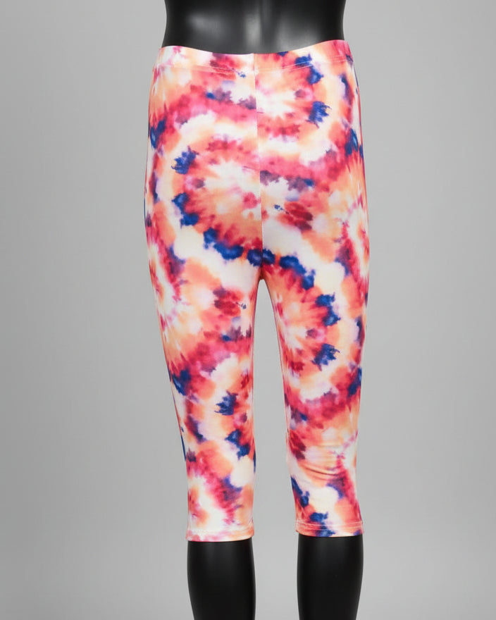 Patterned Capri leggings, choice of size & design!