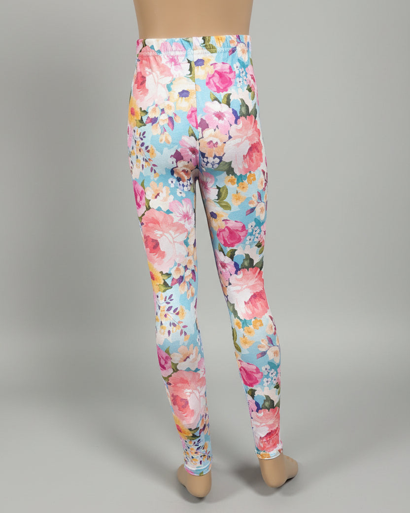 Tranquil Floral leggings