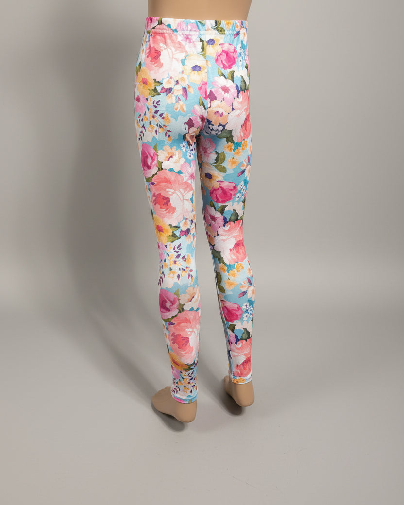 Tranquil Floral leggings