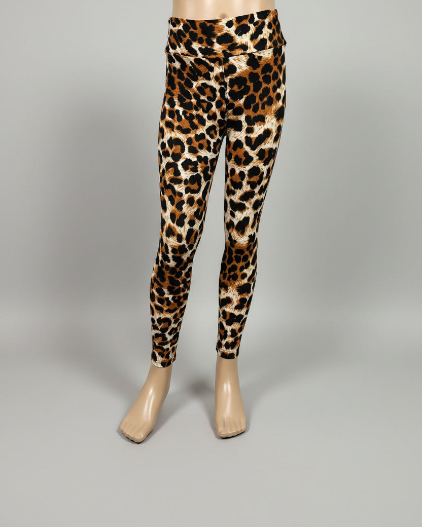 Wild leopard leggings