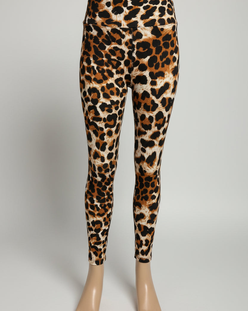 Wild leopard leggings