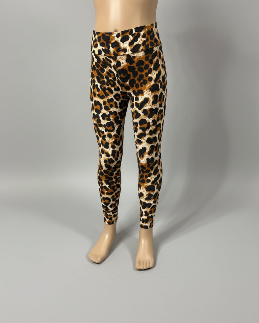 Wild leopard leggings