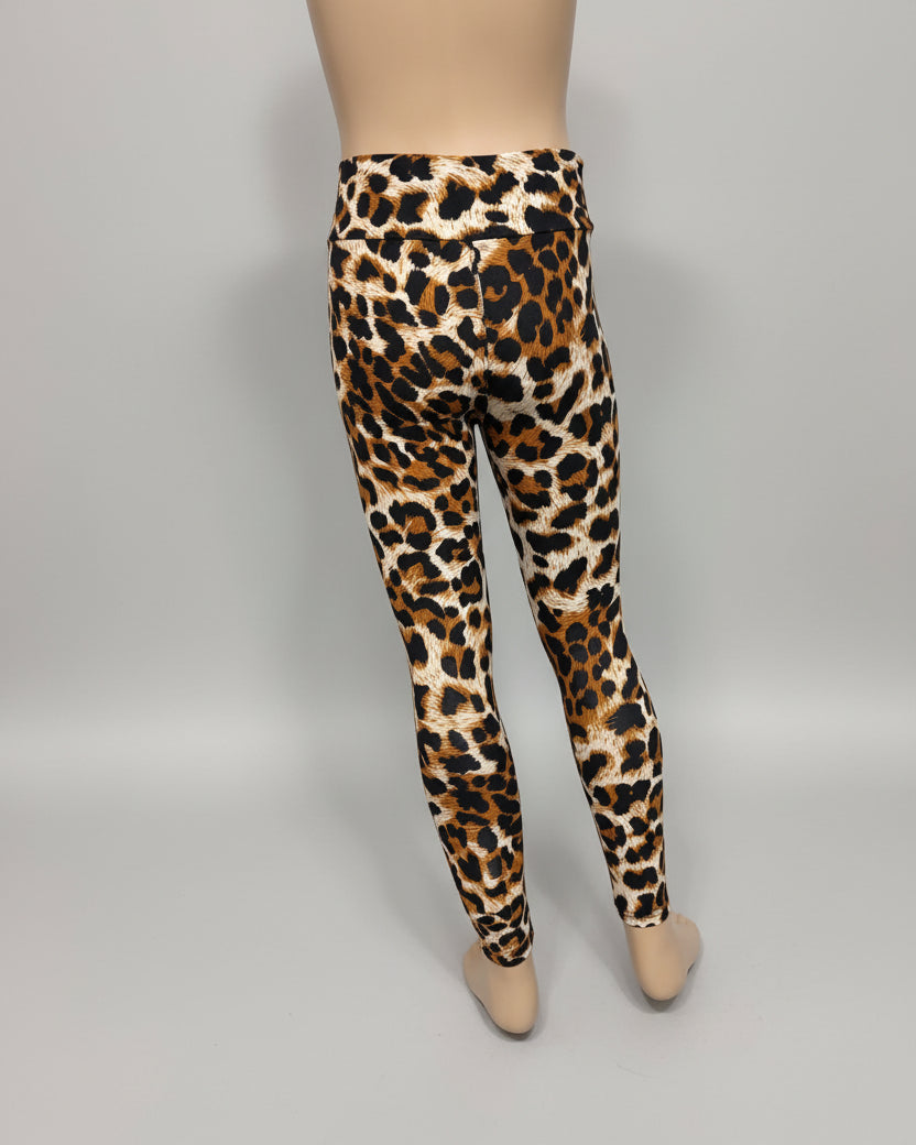 Wild leopard leggings