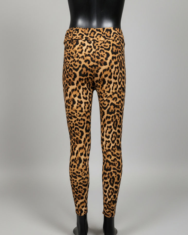Trendy leopard print leggings