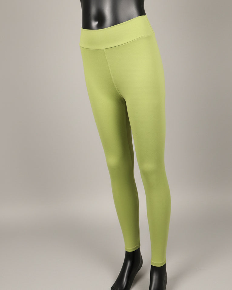 Olive green soft touch stretch leggings