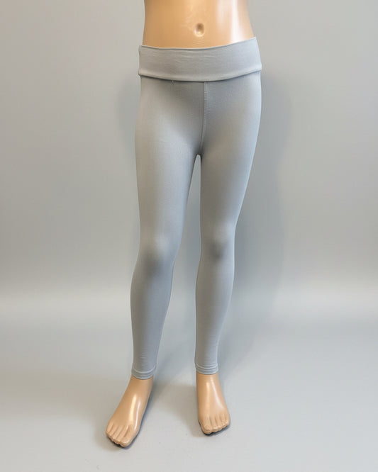 Grey soft touch stretch leggings