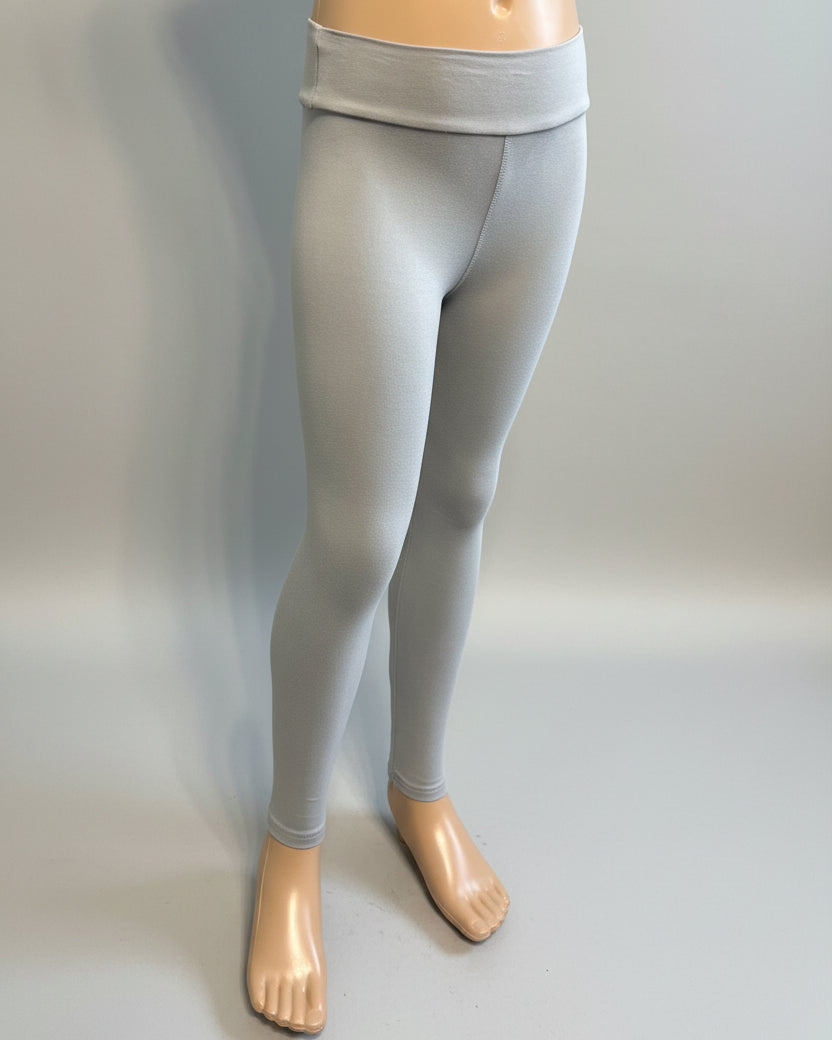 Grey soft touch stretch leggings