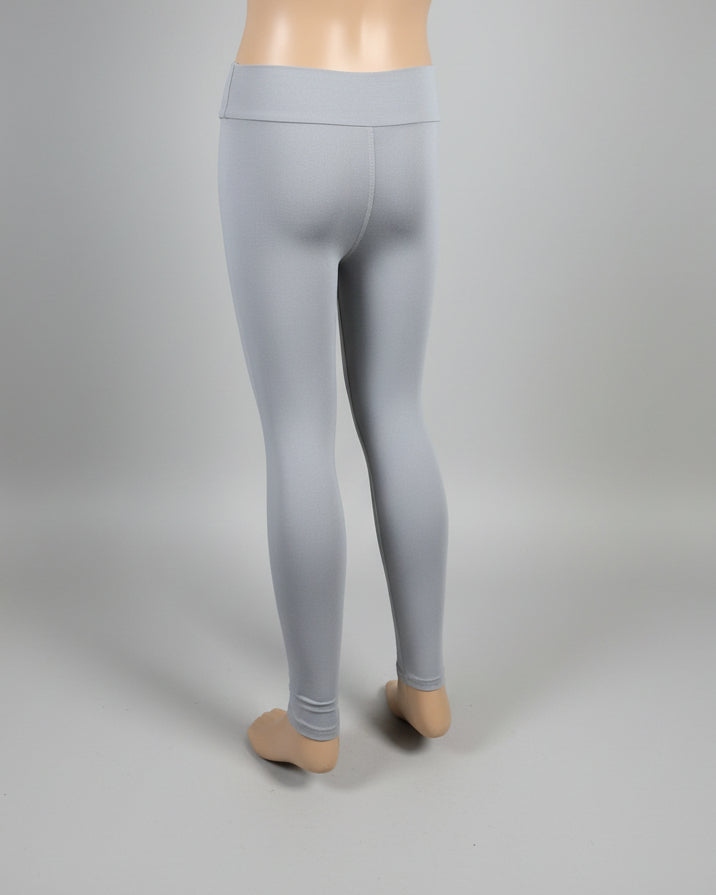 Grey soft touch stretch leggings