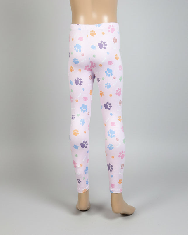 Lilac cat girl full length leggings