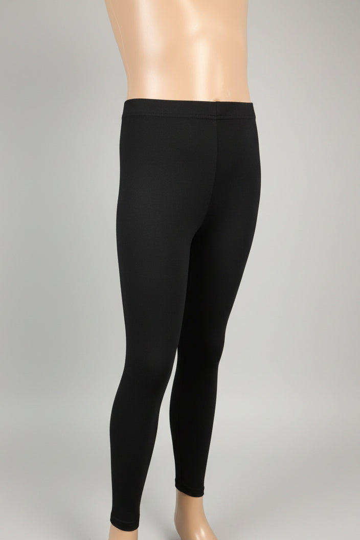 Black paw love design full length stretch leggings