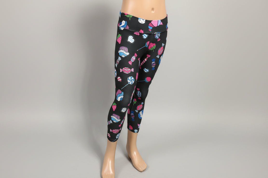 Sweets design full length stretch leggings
