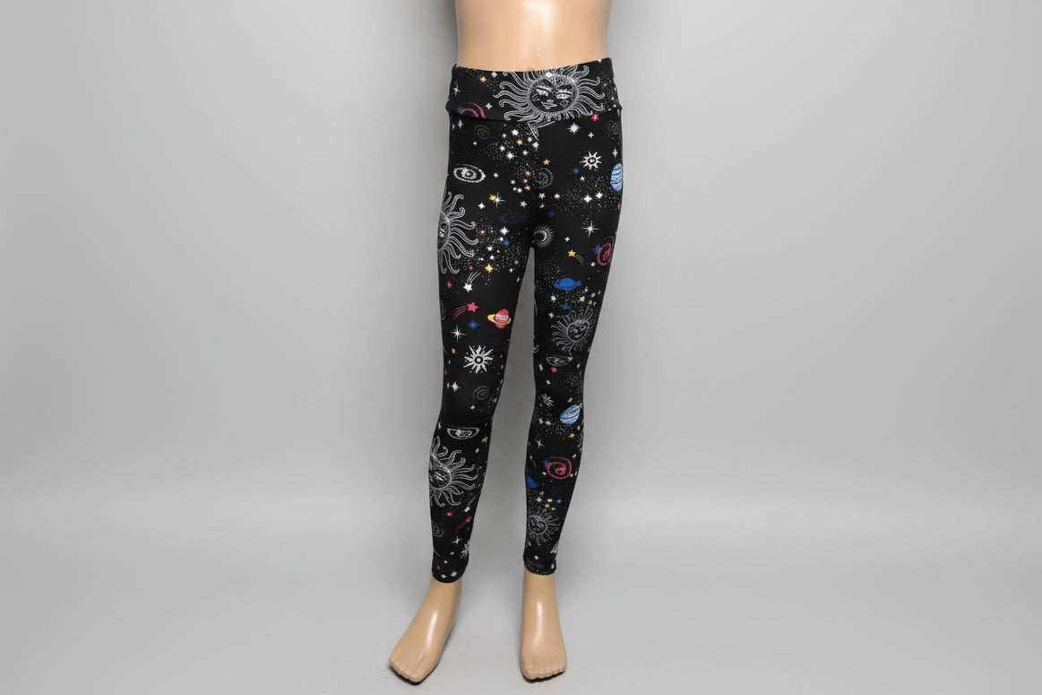 Solar System soft, stretch leggings