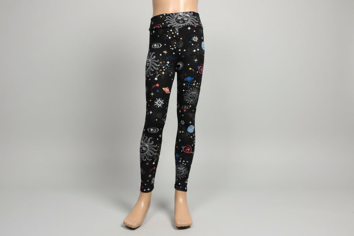 Solar System soft, stretch leggings