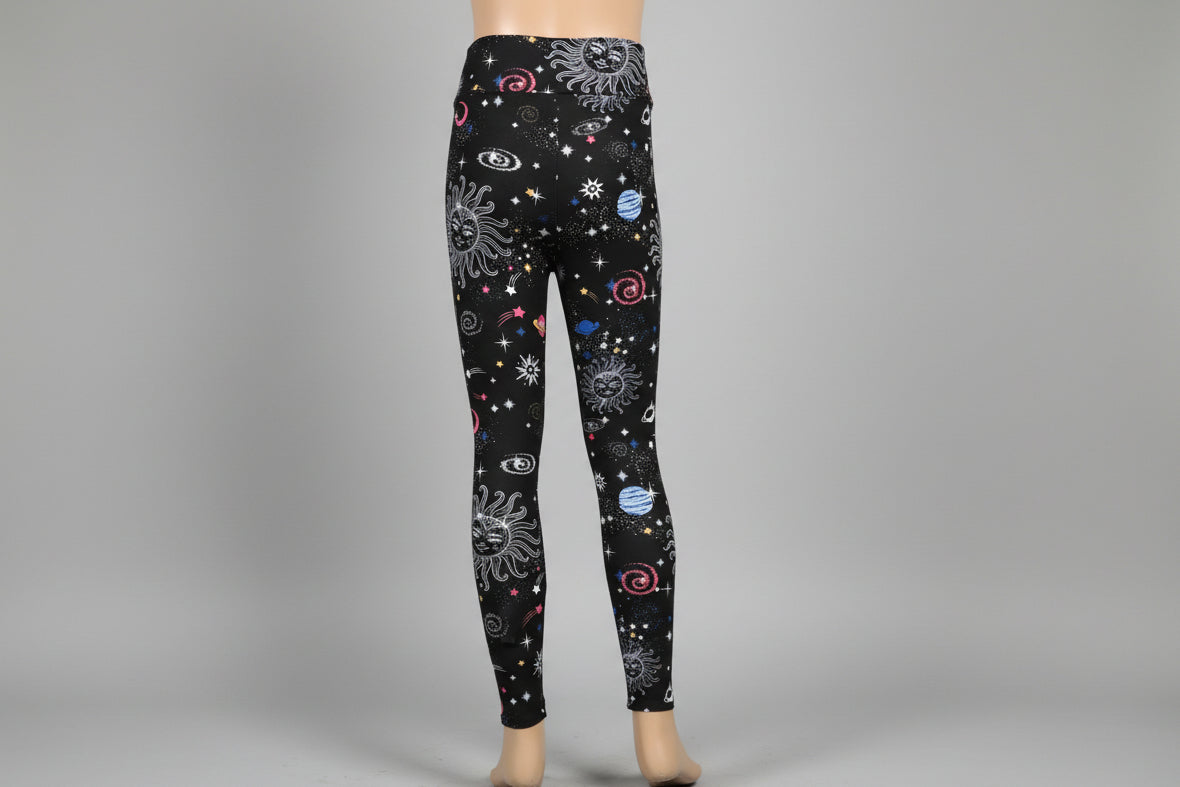 Solar System soft, stretch leggings