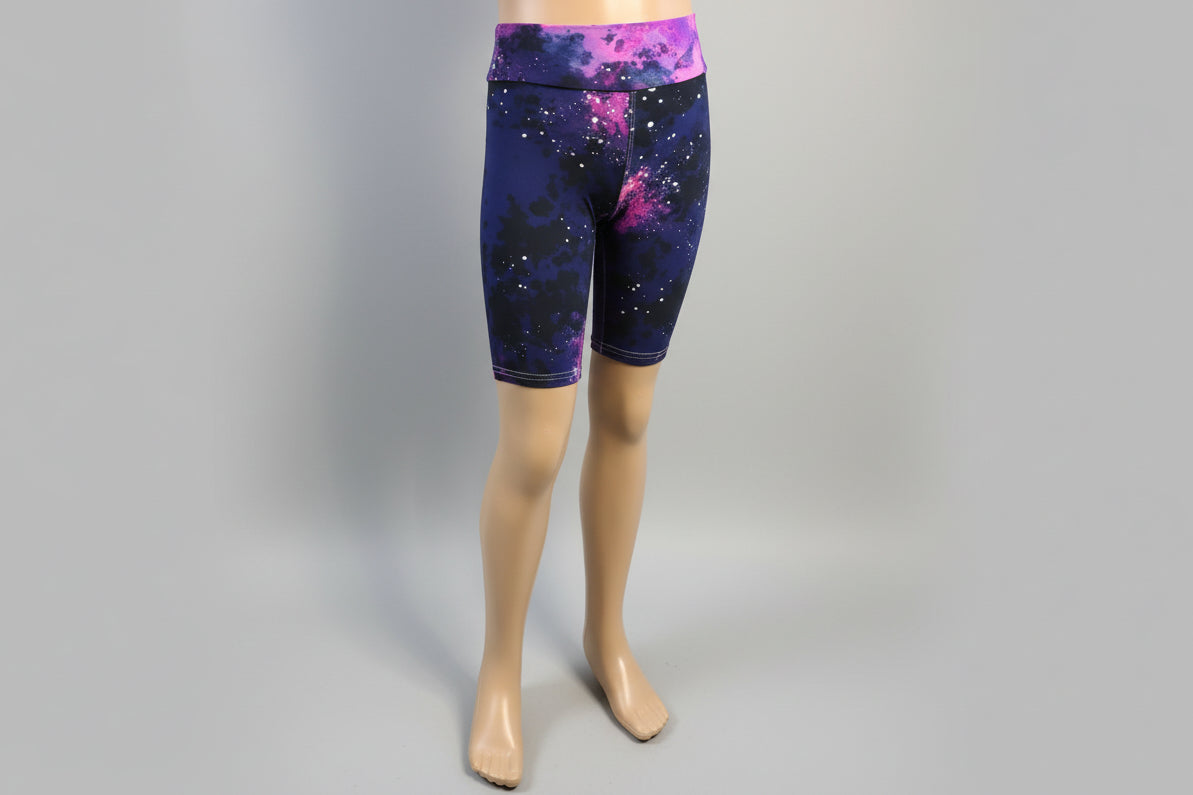 Soft, stretch, girls shorts, choice of pattern & size!
