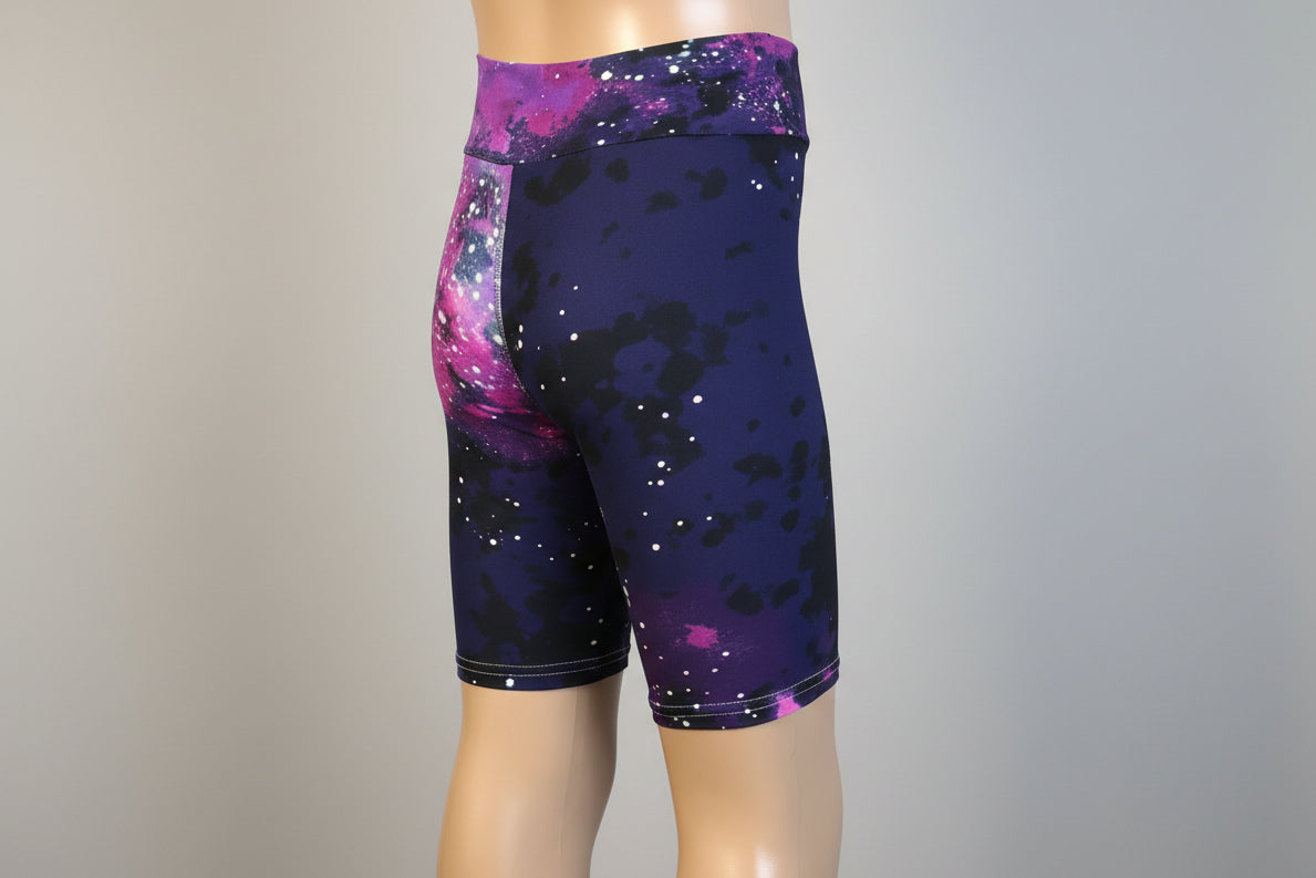 Soft, stretch, girls shorts, choice of pattern & size!