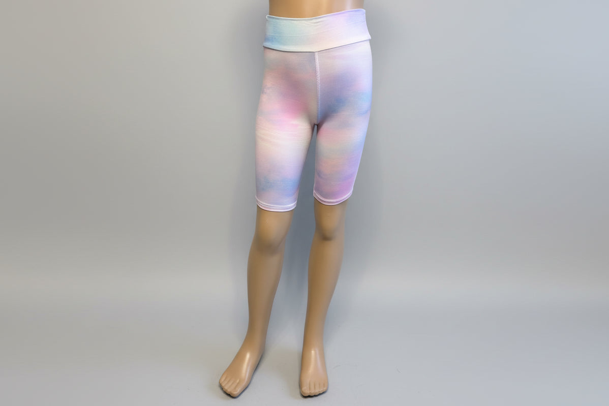 Soft, stretch, girls shorts, choice of pattern & size!