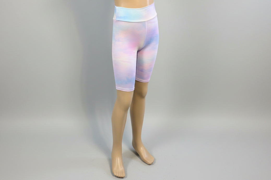 Soft, stretch, girls shorts, choice of pattern & size!