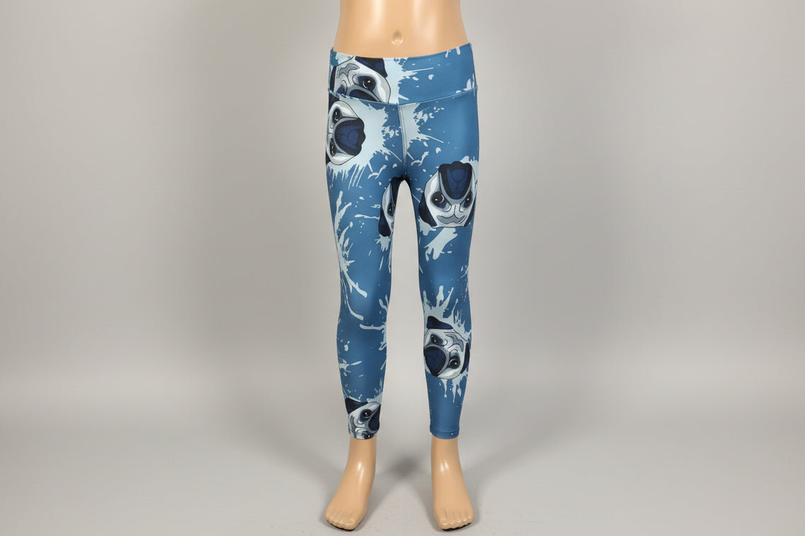 Pug dog leggings