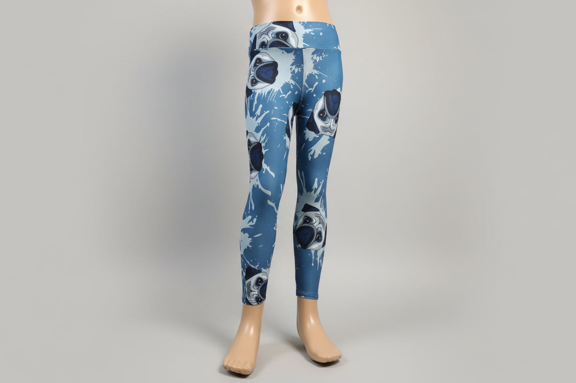 Pug dog leggings