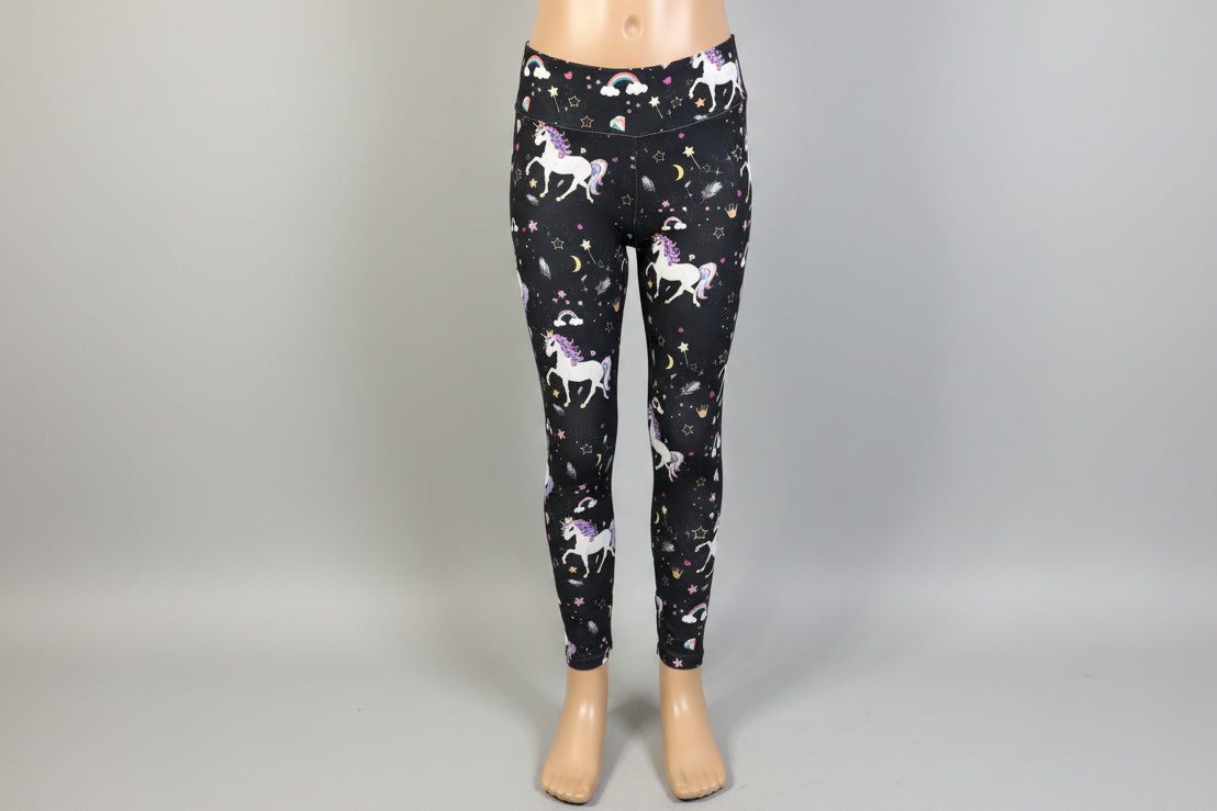 Rainbow pony leggings