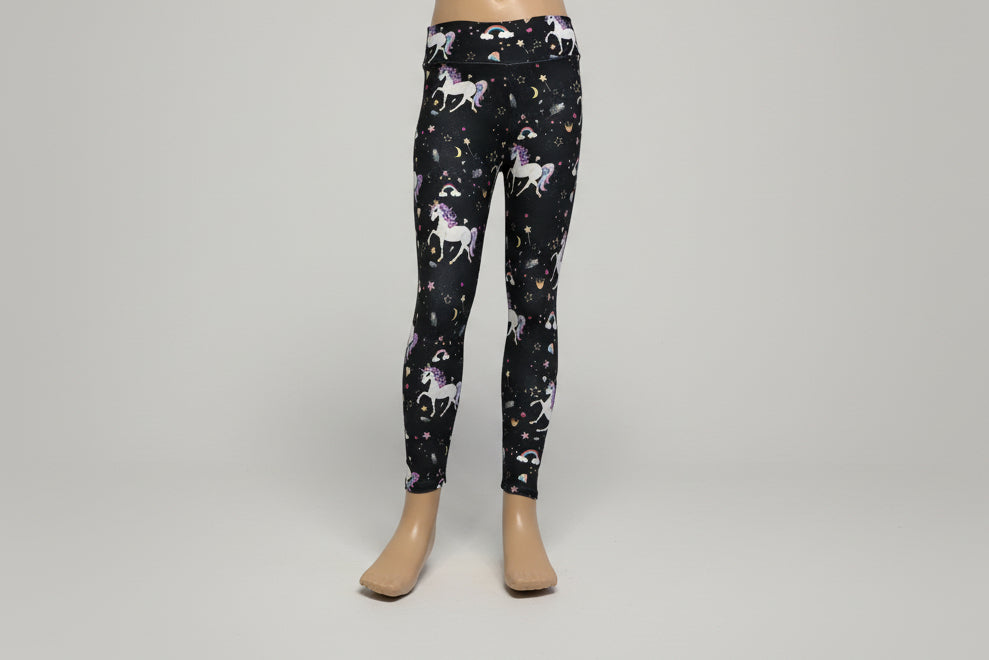 Rainbow pony leggings