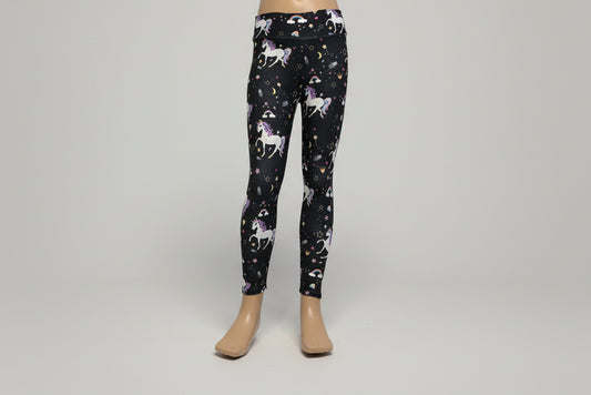 Rainbow pony leggings