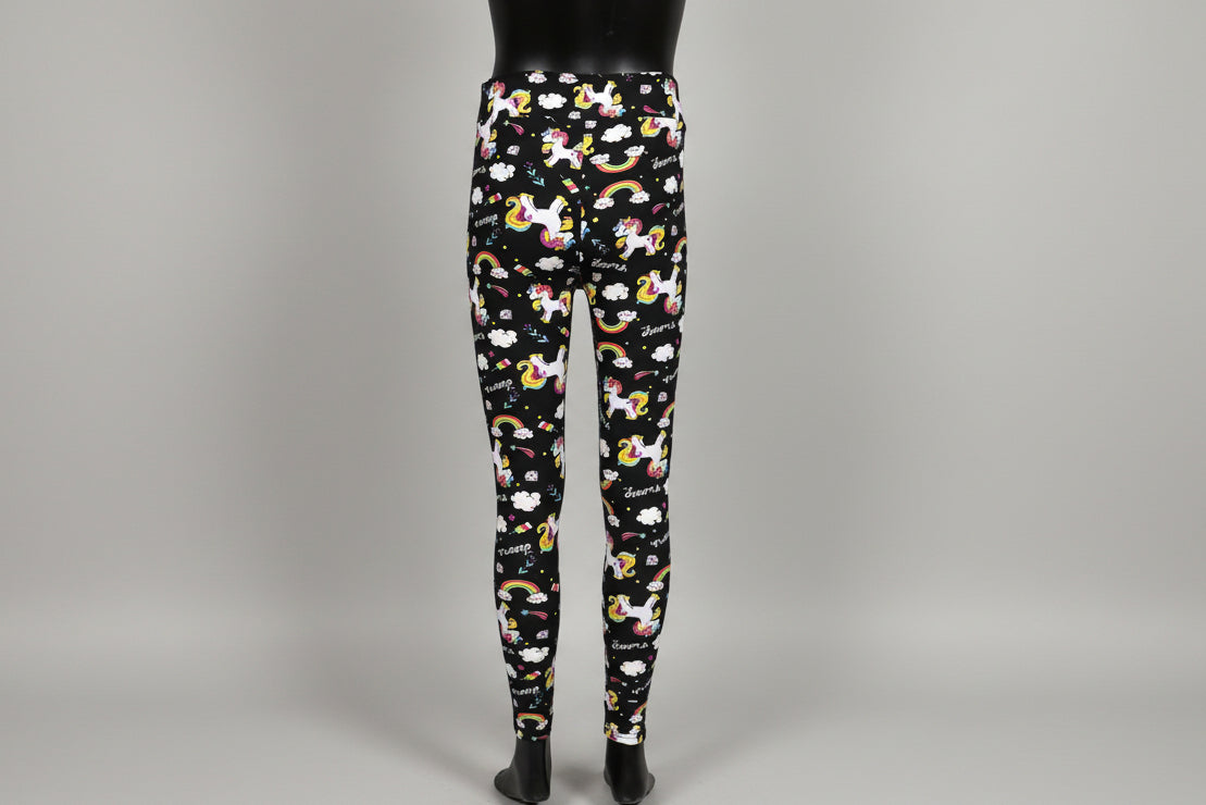 Rainbows, unicorns and dreams leggings