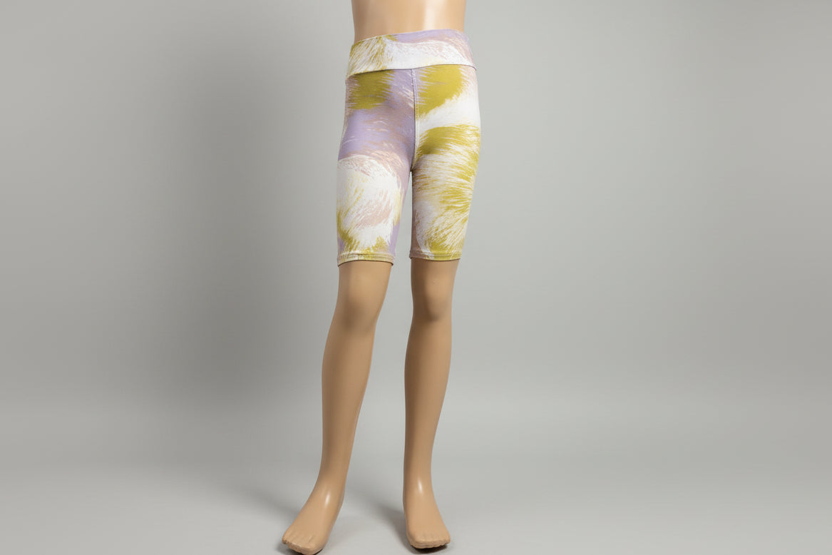 Soft, stretch, girls shorts, choice of pattern & size!