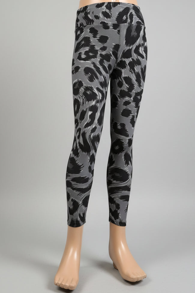 Animal print leggings