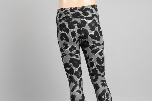 Animal print leggings
