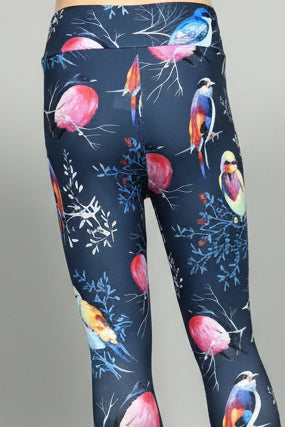 Garden birds leggings