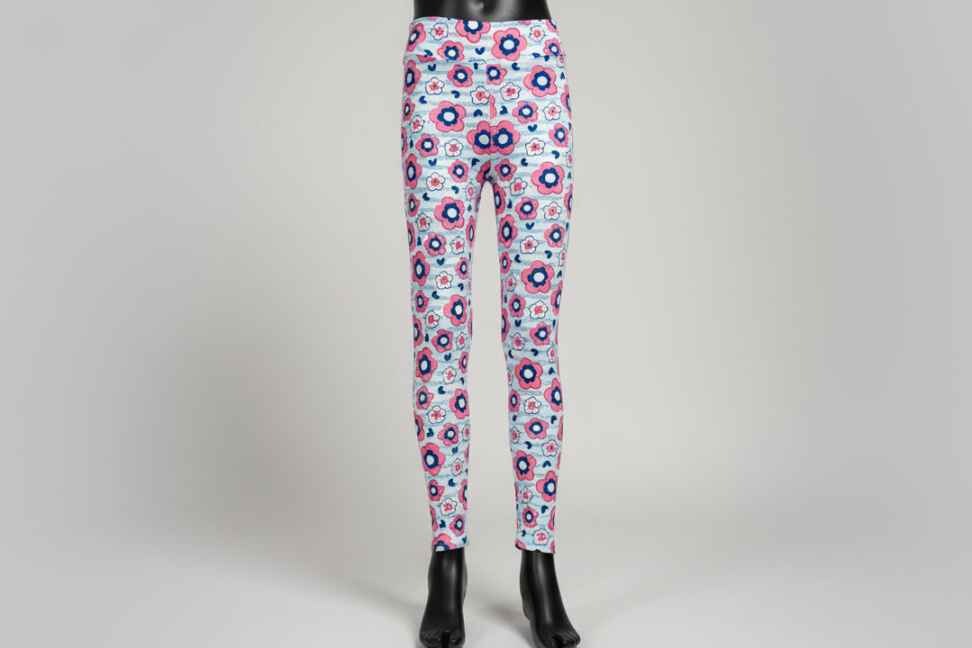 Cute floral leggings