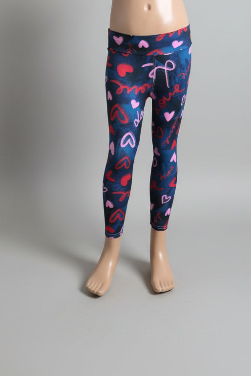 Heart design leggings