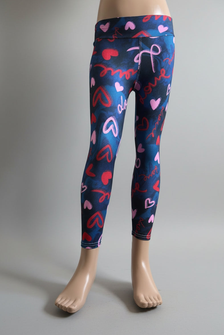 Heart design leggings