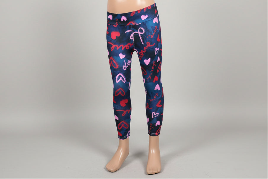 Heart design leggings