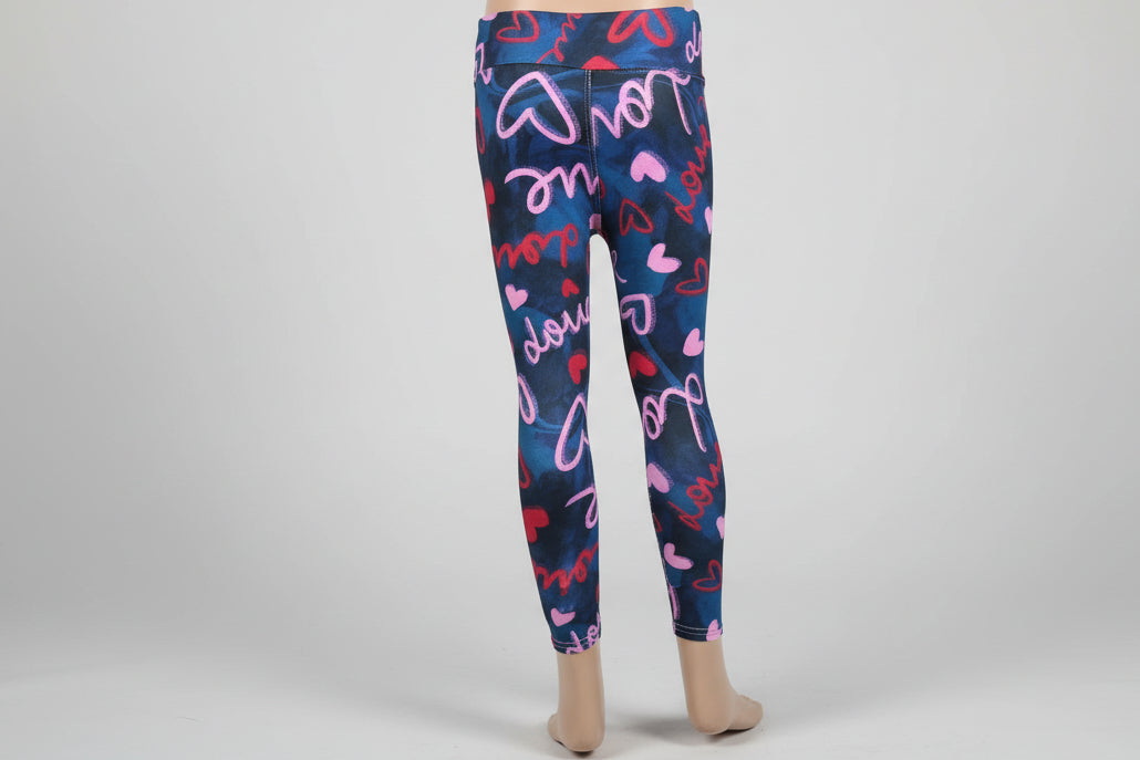 Heart design leggings